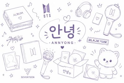 K-pop официален мърч в България 