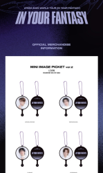ATEEZ - 2025 WORLD TOUR [IN YOUR FANTASY] IN INCHEON OFFICIAL MD : MINI IMAGE PICKET VER.2 (Random)  PRE-ORDER