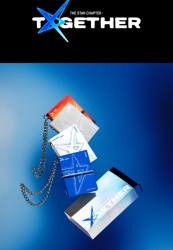 TOMORROW X TOGETHER (TXT) - THE STAR CHAPER: TOGETHER (MINI BOOK KEYRING VER.) (Awake / Etched / Starlight / Afterglow Ver.) (4types Random Ver.) PRE-ORDER
