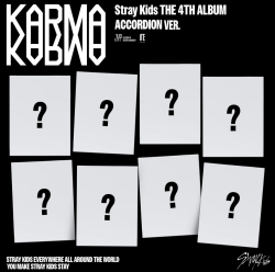 Stray Kids - 4TH ALBUM [KARMA] (ACCORDION VER.) + Random Photocard (SW) PRE - ORDER