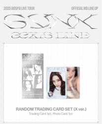 aespa - OFFICIAL MD : RANDOM TRADING CARD SET_Y ver.  PRE - ORDER 