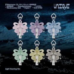 [EARLY BIRD]  P1Harmony – 9TH MINI ALBUM [UNIQUE] (Light Keyring Ver.)  + Random Photocard (APPLE MUSIC)  PRE - ORDER