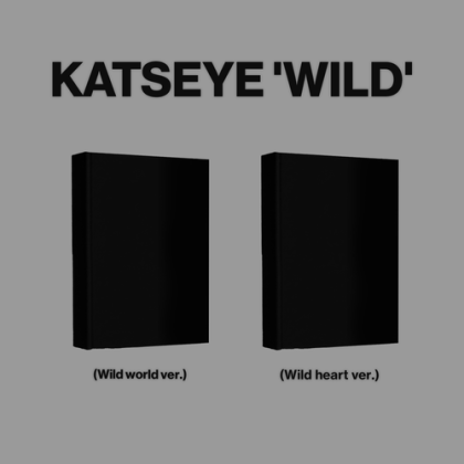 KATSEYE - 'WILD' (Wild world ver. / Wild heart ver.) (Set) + Weverse Gift (WS) PRE - ORDER 