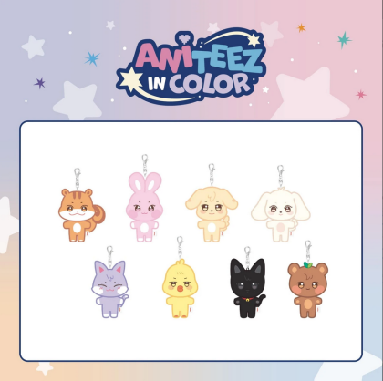 ATEEZ ANITEEZ Plush Keyring Kpop merch