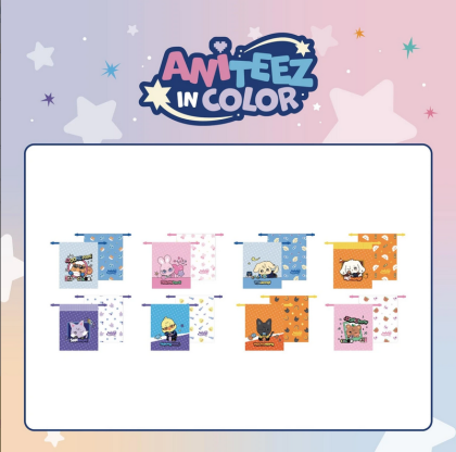 ATEEZ ANITEEZ Color Pouch Random Kpop merch