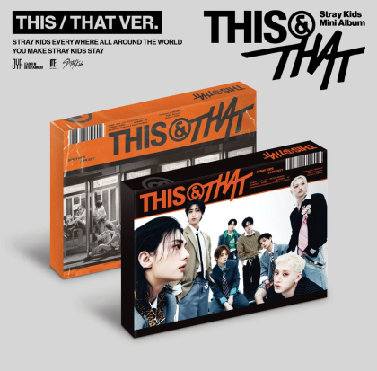 Stray Kids – THIS & THAT (THIS Ver. / THAT Ver.) + Random Photocard (SW)