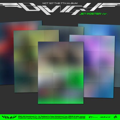 NCT 127 – 7th Full Album [BLINGY] (JET Poster Ver.) PRE-ORDER 