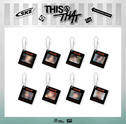 Stray Kids THIS AND THAT PHOTO KEYRING
