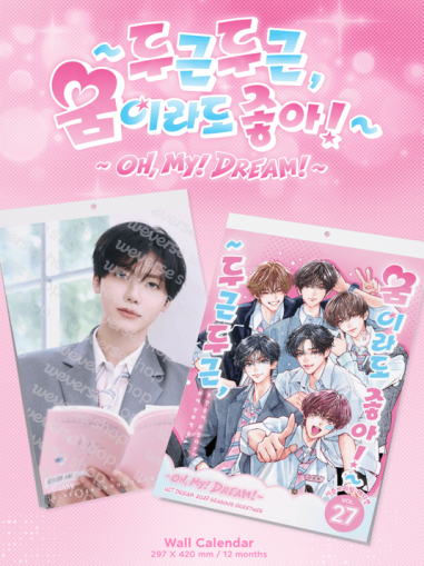 NCT DREAM 2027 Wall Calendar