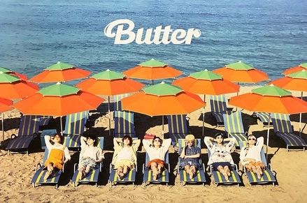 BTS  - Butter (плакат)