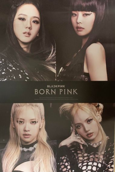 BLACKPINK - BORN PINK (плакат)