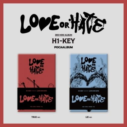 H1-KEY - LOVE or HATE (Random Ver.)