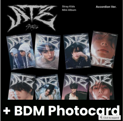 Stray Kids - ATE (Accordion Ver.) + Random Photocard (bdm)