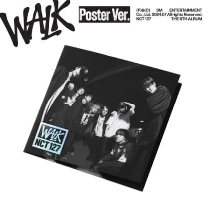 NCT 127 - WALK (Poster Ver.) + Random Photocard (SW)