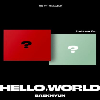 BAEKHYUN - Hello,World (Photobook Random ver.) + Random Photocard (WM)