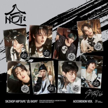 Stray Kids - SKZHOP HIPTAPE ‘合 (HOP)’ [ACCORDION VER.] + Random Photocard 