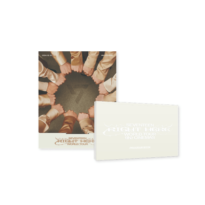 SEVENTEEN -WORLD TOUR [RIGHT HERE] DC + PROGRAM BOOK SET + Weverse Gift (WS)