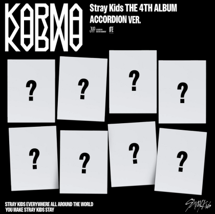 Stray Kids - 4TH ALBUM [KARMA] (ACCORDION VER.)  PRE - ORDER