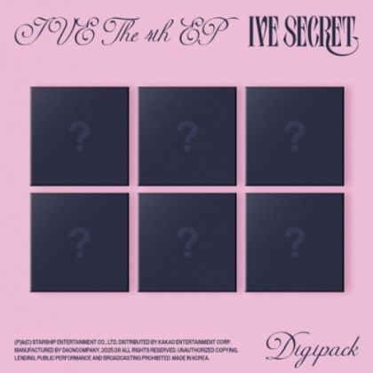 IVE - THE 4TH EP [IVE SECRET] (Digipack ver.) PRE - ORDER 
