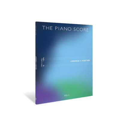 TOMORROW X TOGETHER - THE PIANO SCORE : TOMORROW X TOGETHER (VOL.1)  PRE - ORDER 