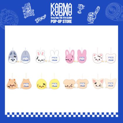 Stray Kids - POP-UP STORE [KARMA] MD : CEREMONY METAL KEYRING PRE - ORDER 