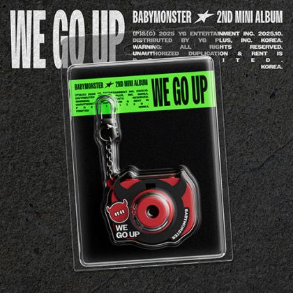 BABYMONSTER - 2nd MINI ALBUM [WE GO UP] (MINI BEAM KEYRING Ver.) PRE - ORDER 