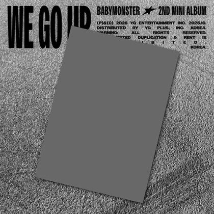 BABYMONSTER - 2nd MINI ALBUM [WE GO UP] (POSTCARD Ver.) PRE - ORDER 