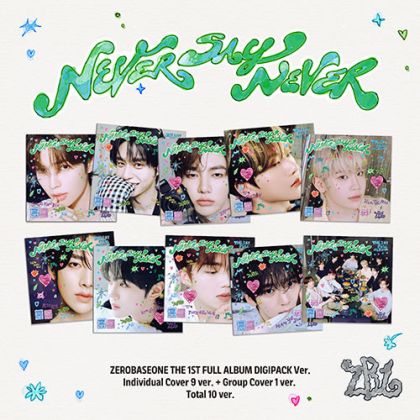 ZEROBASEONE - NEVER SAY NEVER (DIGIPACK Ver.) PRE - ORDER 