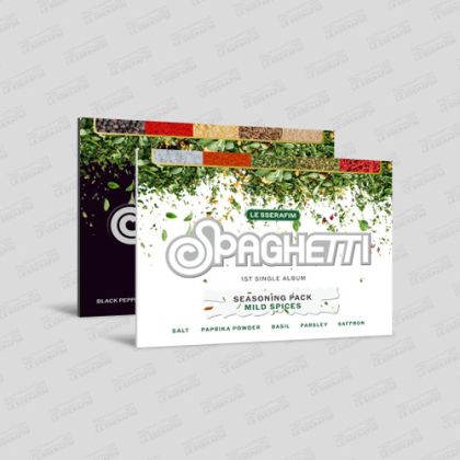 LE SSERAFIM - SPAGHETTI (Weverse Albums ver.) PRE - ORDER 