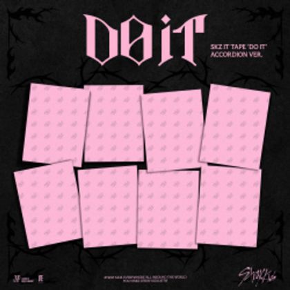 Stray Kids - SKZ IT TAPE ‘DO IT’ (ACCORDION VER.) + Random Photocard (BDM) PRE - ORDER 