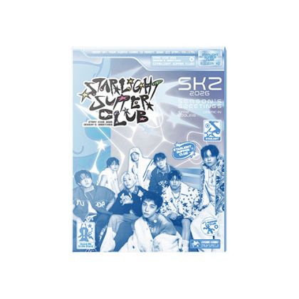 STRAY KIDS - 2026 SEASON'S GREETINGS [STRAIGHT SUPPER CLUB] + Photocard SET (FANS SHOP) PRE - ORDER 