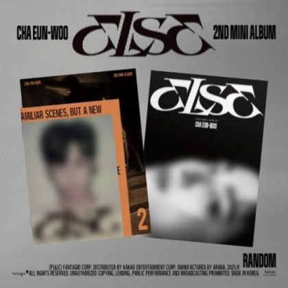 CHA EUN-WOO -  <ELSE> (FORM 1 VER. / FORM 2 VER.)  + Random Photocard (SW)