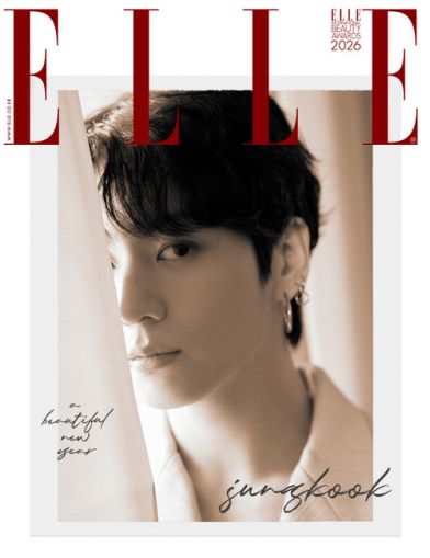 JUNG KOOK (BTS) - JANUARY 2026 [ELLE] (E ver.) PRE - ORDER 