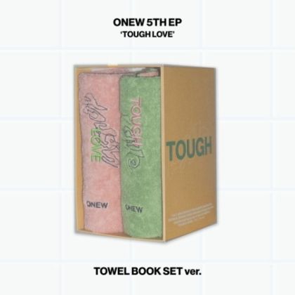 ONEW - 5TH MINI ALBUM [TOUGH LOVE] (TOWEL BOOK SET Ver.) PRE - ORDER 