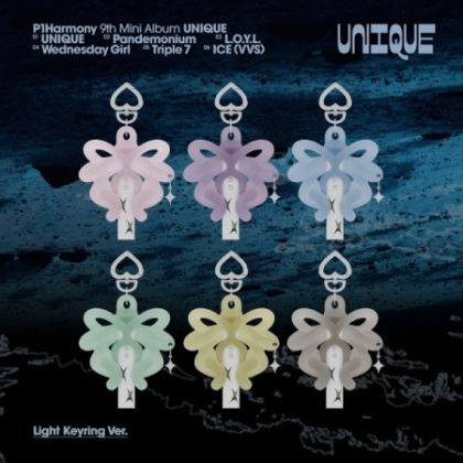 P1Harmony – 9TH MINI ALBUM [UNIQUE] (Light Keyring Ver.) PRE - ORDER