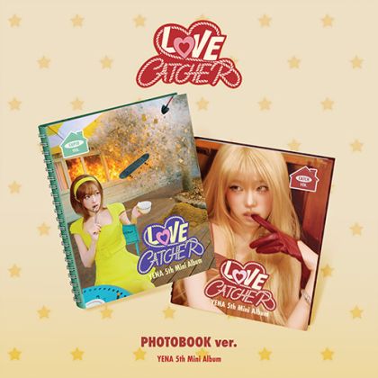 YENA - 5TH MINI ALBUM LOVE CATCHER (PHOTOBOOK ver.) + Random Photocard (APPLE MUSIC) PRE - ORDER