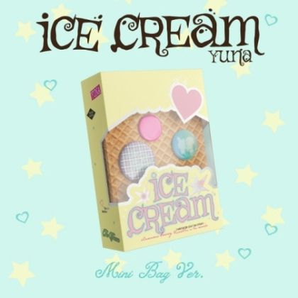 YUNA (ITZY) - Ice Cream MINI BAG Ver. (MD Ver.) + Random Photocard (APPLE MUSIC)  PRE - ORDER 