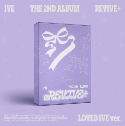 IVE - THE 2ND ALBUM REVIVE+ (LOVED IVE ver.) + Random Photocard (APPLE MUSIC) PRE - ORDER 