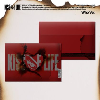 KISS OF LIFE - 2nd Single Album [Who is she] (Who Ver.) PRE - ORDER