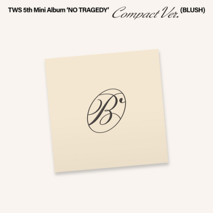 TWS - 5th Mini Album 'NO TRAGEDY' COMPACT Ver. (BLUSH)  + Random Photocard (APPLE MUSIC) PRE - ORDER 