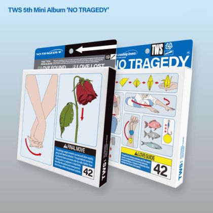 TWS - 5th Mini Album 'NO TRAGEDY' (FINAL MOVE Ver./LOVE GUIDE Ver.) + Random Photocard (APPLE MUSIC) PRE - ORDER 