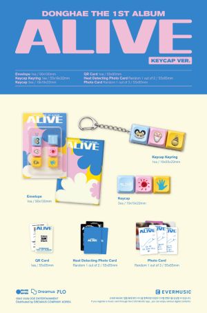 DONGHAE - THE 1ST ALBUM [ALIVE] (KEYCAP Ver.) PRE - ORDER