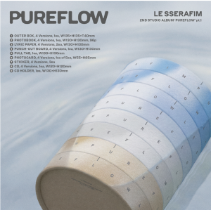 LE SSERAFIM - ‘PUREFLOW pt.1 (4 types Random Ver.) PRE - ORDER 
