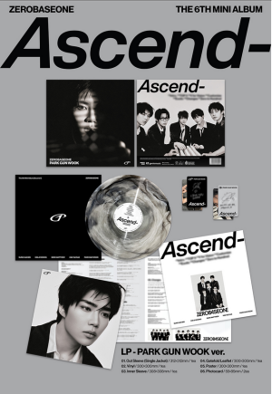 ZEROBASEONE - 6ти мини албум Ascend- (LP ver.)  PRE-ORDER 