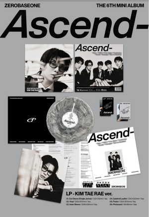 ZEROBASEONE - 6ти мини албум Ascend- (LP ver.)  PRE-ORDER 