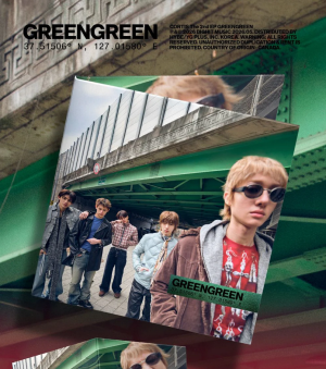 CORTIS - The 2nd EP [GREENGREEN] (Vinyl) PRE - ORDER 