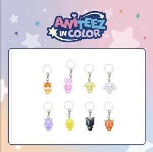 ATEEZ ANITEEZ Clear Mascot Charm Random