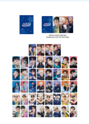 ATEEZ фотокарта ANITEEZ random