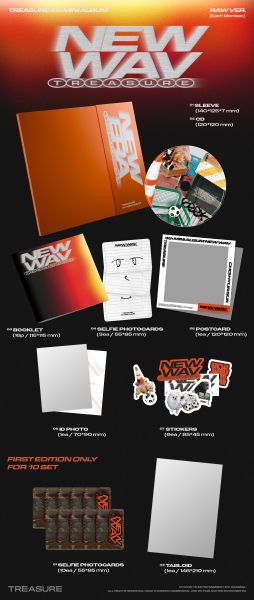 TREASURE RAW Ver Weverse Gift album