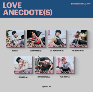 EVNNE LOVE ANECDOTE(S) Digipack Version album